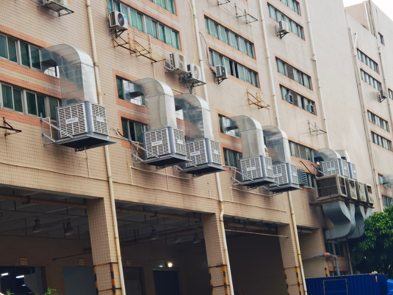 廠房車間降溫問(wèn)題安裝工業(yè)環(huán)?？照{(diào)